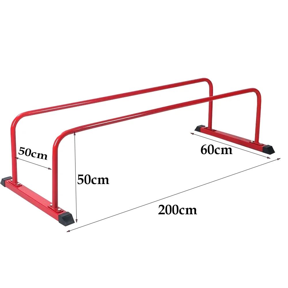 Short Parallel Bars for School and Shopping Mall for Physical Fitness Training of Young Children Fun Playground Equipment