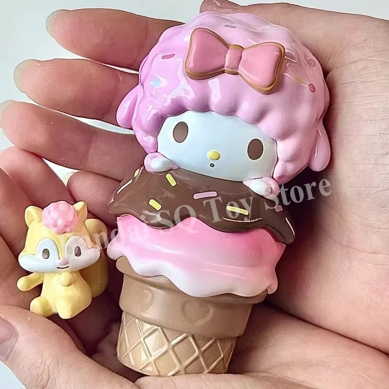 Miniso X Sanrio аниме слепая коробка красочная еда забавная серия Cinnamoroll My Melody Pochacco Pompom Purin загадочная фигурка игрушки