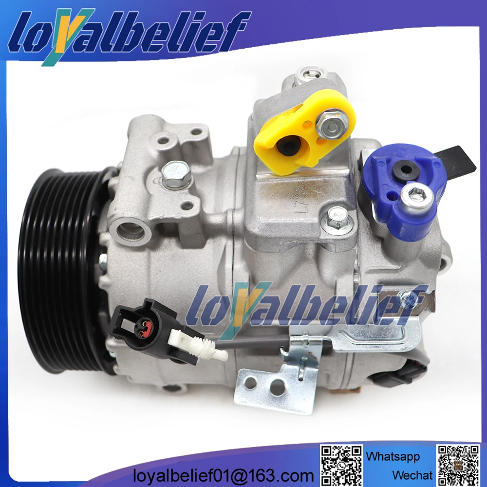 AC Compressor For Land Rover Discovery 3 LION 2.7L Diesel LR3 2004 to 2009 LR014064 JPB000182 JPB000183 LR012795 8H2219D623CA