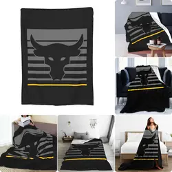 Ua Project Rock Brahma Bull Vanish Dwayne Johnson Ultra-Soft Micro Fleece Blanket Quilt Classic Home Decor Machine Washable