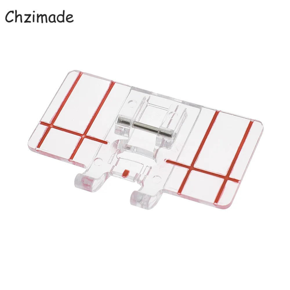 Chzimade Parallel Presser Foot Feet For RJ-605 Home Sewing Machine Diy Straight Seam Stitching Home Sewing Machine Accessories