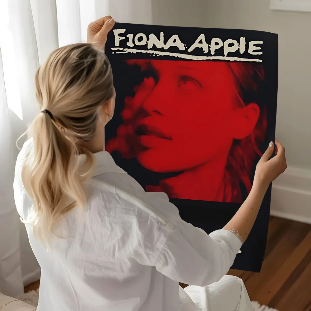 1PC Fiona Apple Movie Sticky Posters Whitepaper Sticker DIY Room Bar Cafe Posters Wall Stickers