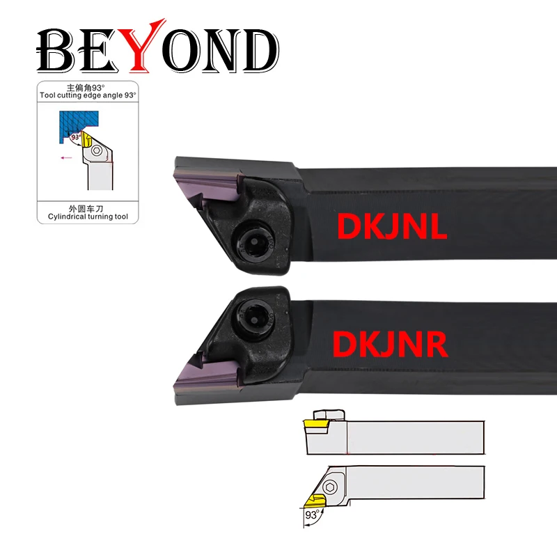 

BEYOND DKJNR2020K16 DKJNL2020K16 DKJNR2525M16 DKJNL2525M16 DKJNR DKJNL DK1604 CNC Cutter Shank use KNUX Carbide Inserts Tool Bar