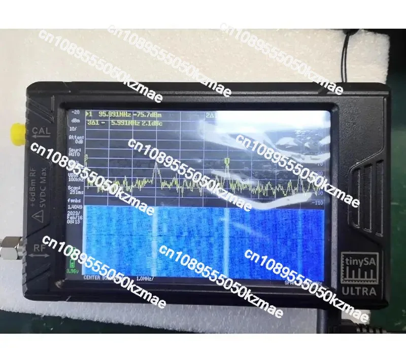 Original Tinysa Ultra 100khz-5.3ghz 4 Polegada Display À Mão Pequeno Analisador De Espectro Rf Gerador Com Bateria