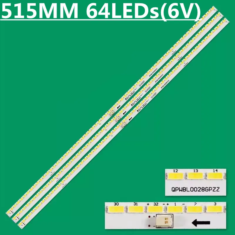 LED Backlight Strip For 01CVB058A002 QPWBL0028GPZZ LK695D3LA18 LCD-70LX255A LCD-70LX550A LCD-70LX640A LCD-70LX732A  LCD-70LX840A