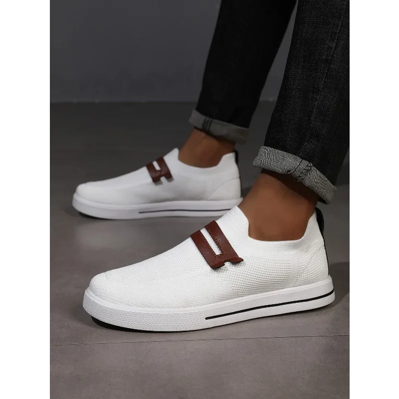 

New Men Sports Shoes Mesh Breathable Casual Shoes Lightweight Comfortable Men Sports Shoes Outdoor EVA Soft-Soled Walking