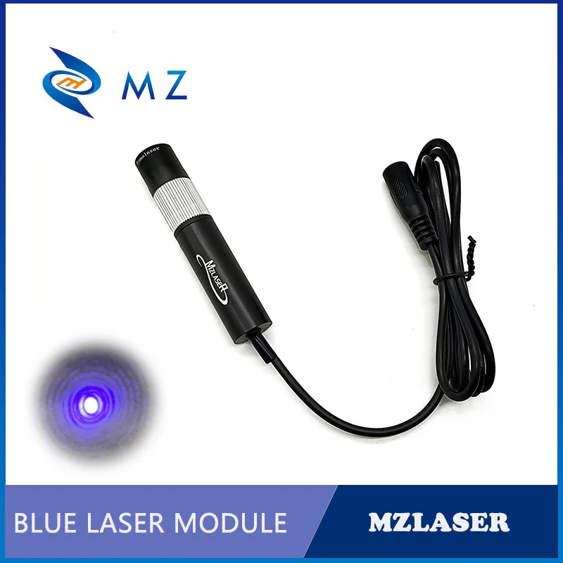 Imagem -06 - Módulo de Diodo Laser Azul e Violeta com Suporte de Fornecimento Focagem Ajustável Alta Estabilidade Ttl D16 x 81 mm 405nm Venda Quente