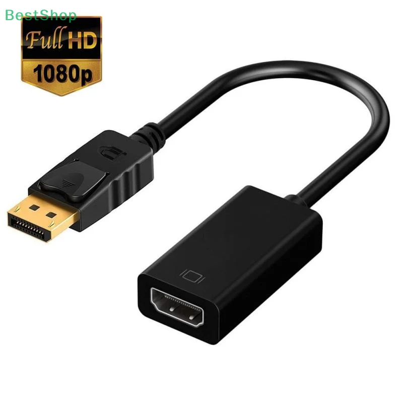 

Wong Rebecca GrupoDisplayPort к HDMI-совместиму видео-аудиокабелю-адаптеру для ПК, компьютера, HDTV-проектора