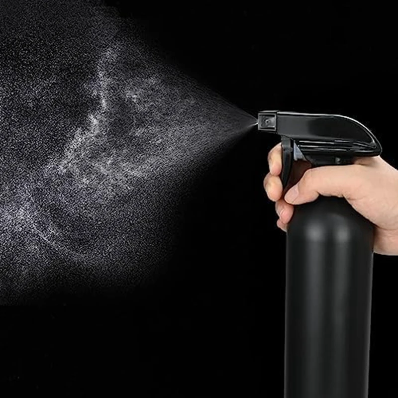 Paket 4 Botol Semprot Botol Semprot Penata Rambut Botol Semprot Tanaman 500 Ml untuk Rambut, Membersihkan