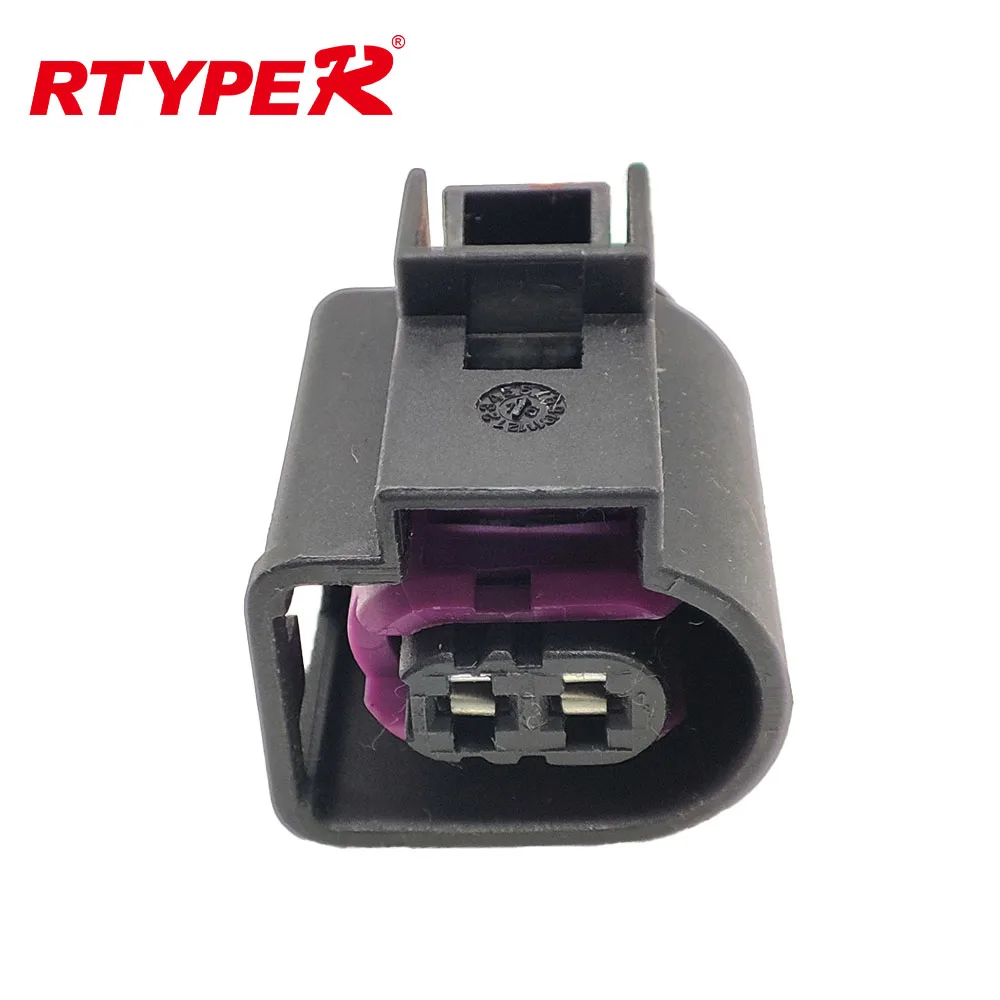 2 Pin Pigtail Plug Wiring Connector Accessory 4D0971992A Fit For VW Volkswagen Golf & GTI Jetta Beetle Passat Audi A3 A4