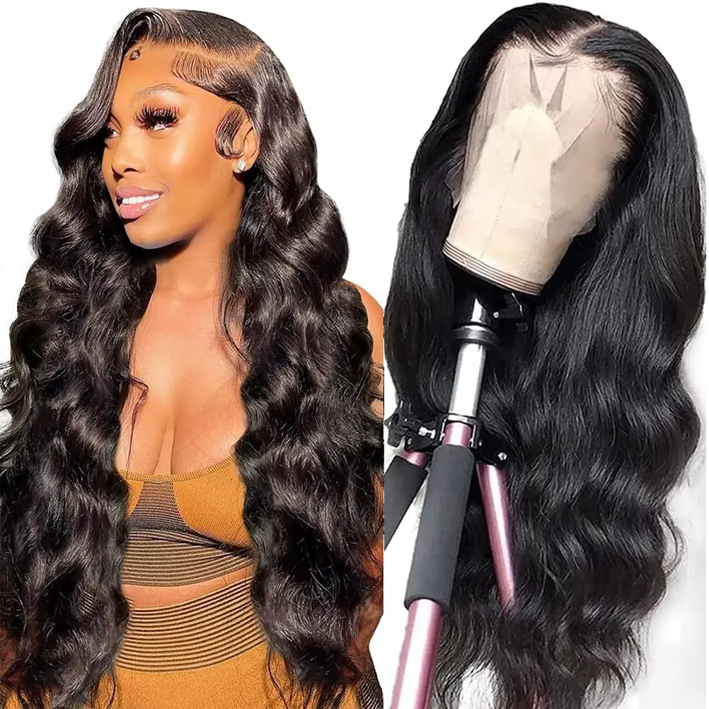 Body Wave Lace Frontal Wig 13x6 Lace Front Human Hair Wig 13x4 Hd Lace Front Wig Pre Plucked Brazilian Curly Wig Glueless Wig