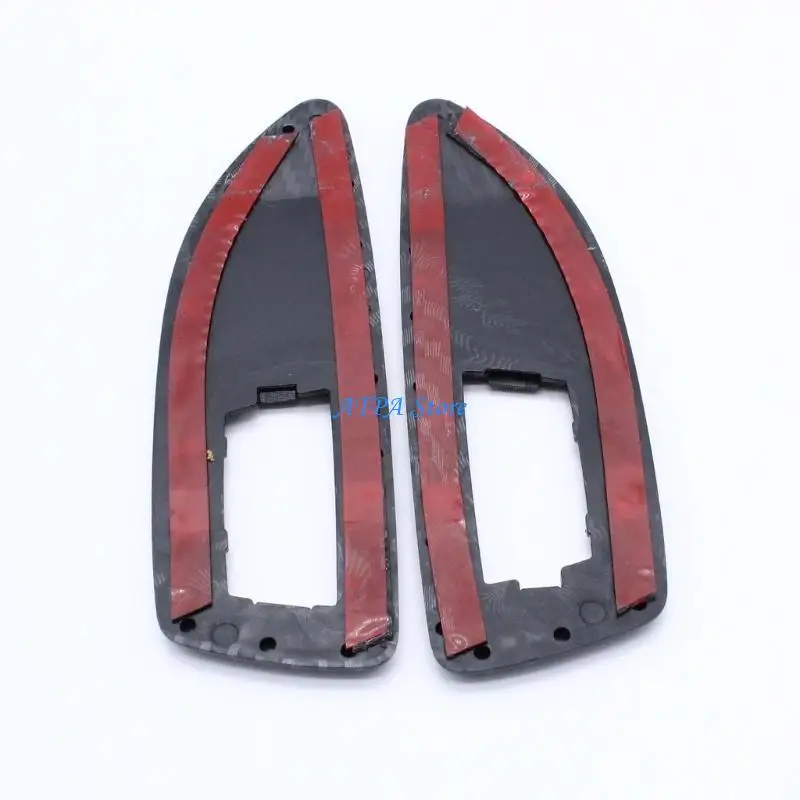 

U13C Side Wing Repeater Surrounds Carbon Fibre Stickers For Vauxhall Corsa