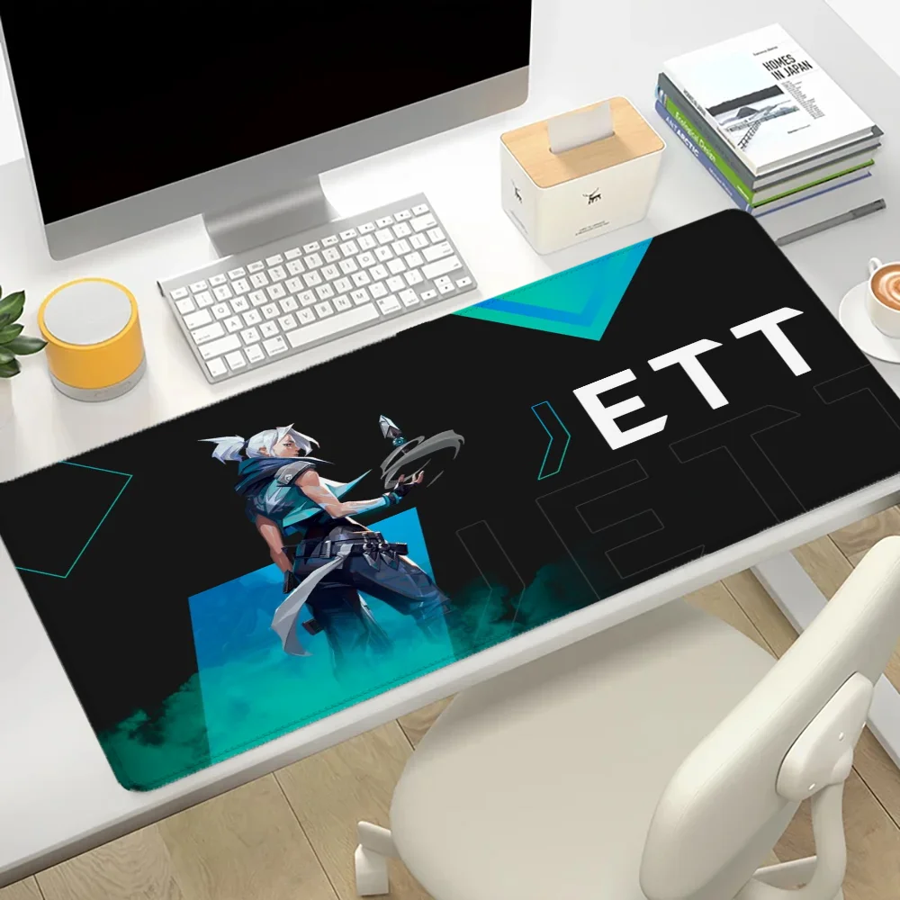 

Mousepad Gamer Cabinet New Mause Pad Fashion Mouse Pad Large J-Jett Valorant Desk Mat Gaming Accessories Computer Desks Keyboard