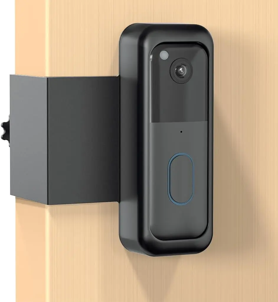 

Anti-Theft Doorbell Mount, No Drilling, Easy Install, Fits Blink Doorbell (Black)