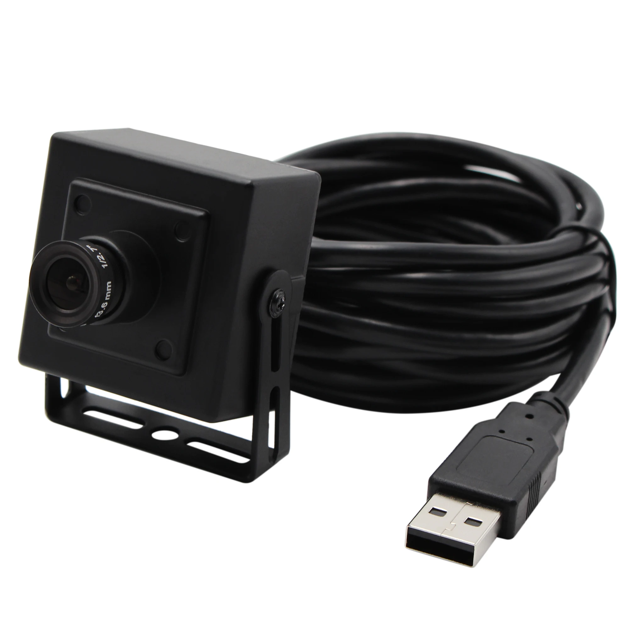 No Distortion 720P Global Shutter USB Camera Module High Speed 210fps 480P OV9281 Monochrome Webcam For Windows Android Linux