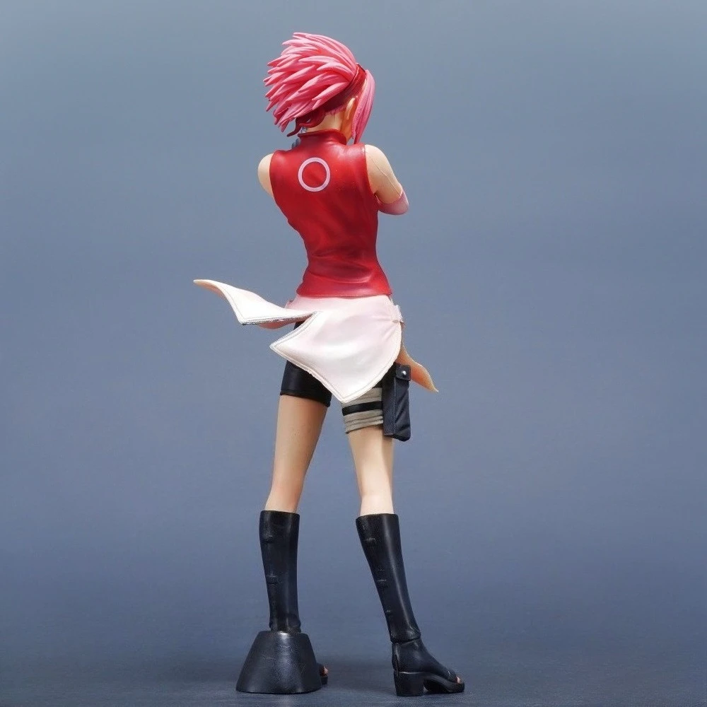 27.5 cm/10.83in Anime NARUTO Figuur Haruno Sakura Actiefiguren Pvc Standbeeld Desktop Ornamen Collection Model Speelgoed Geschenken