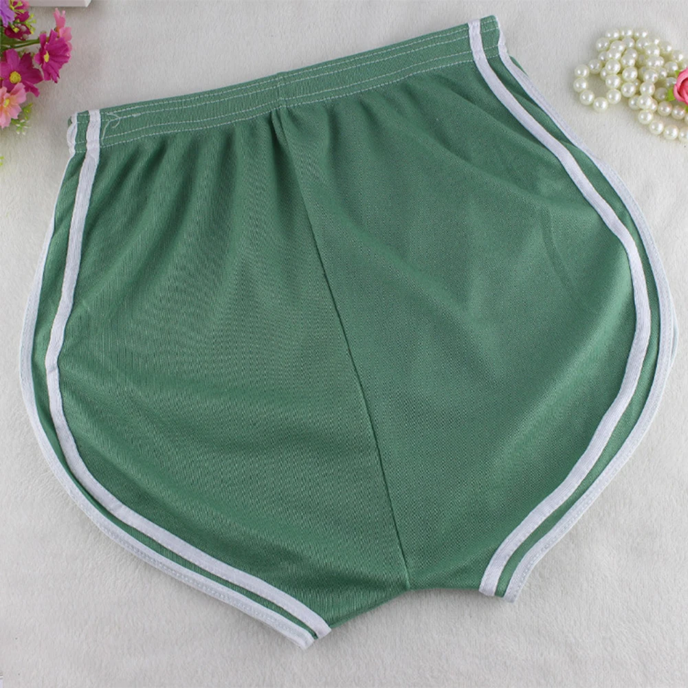 Mens Sexy Shorts Breathable Arrow Pants Sleep Bottoms Underwear Underpants Seamless Vertical Stripes Sports Male