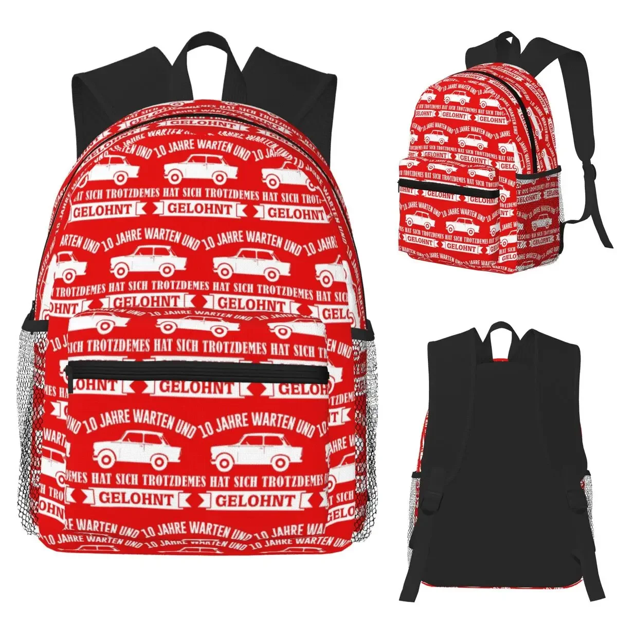 

GDR Trabant Student Backpack School Bag Hiking Travel Daypack for Boys Girls Fashion Bookbag Shoulder Bags