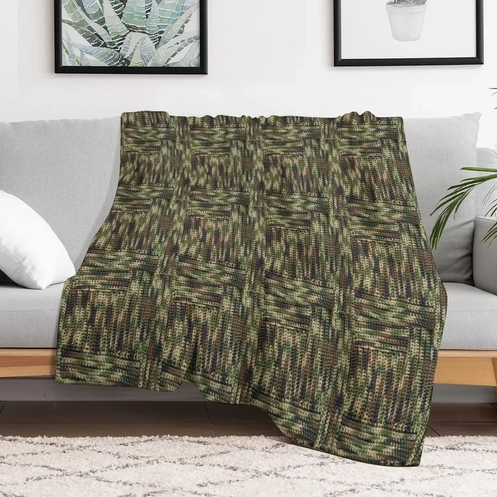 

Camo Throw Blanket Flannel Fabric Luxury Designer Flannels Blankets Soft Plaid Blankets For Baby Blankets