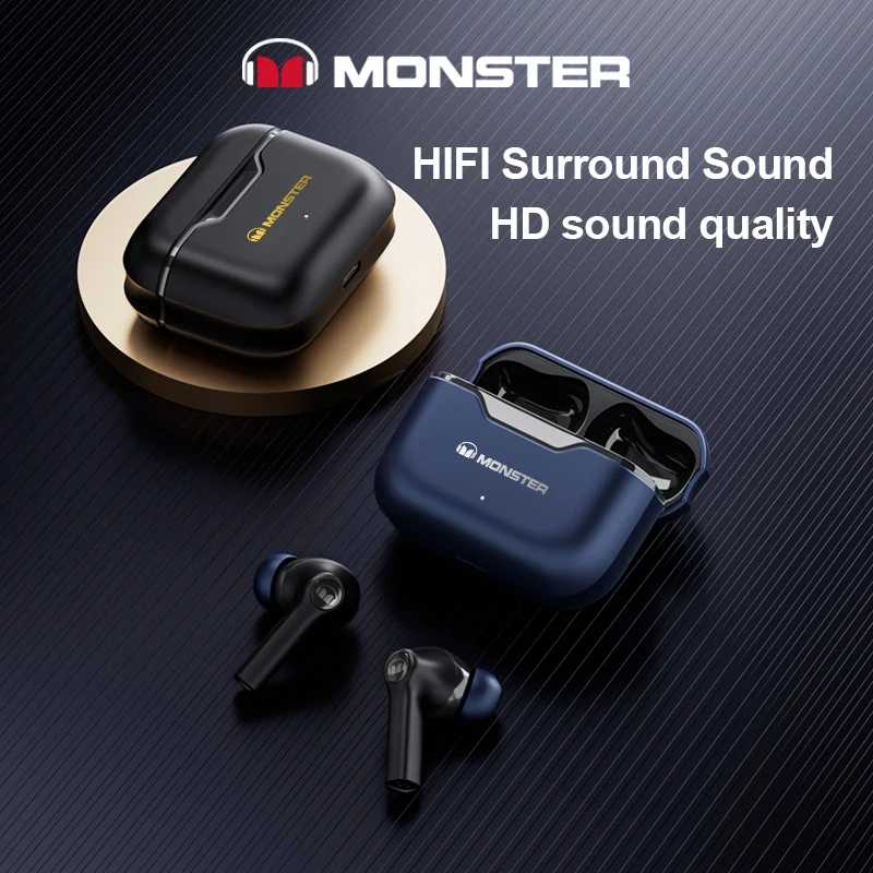 TWS-наушники Monster XKT02 с сабвуфером и поддержкой Bluetooth 5,1