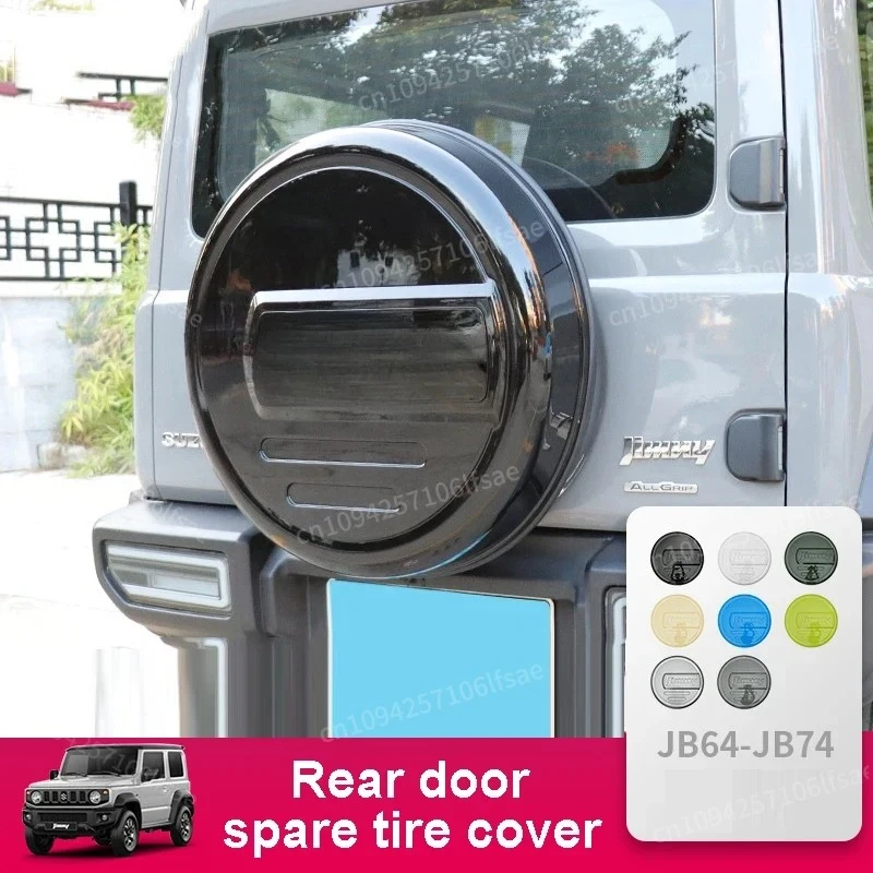 

ABS Spare Tire Cover For Suzuki Jimny JB74 Sierra JB74W 2019 2024 Spare Wheel Cover High Quality Turtle Shell Outer Accessaries