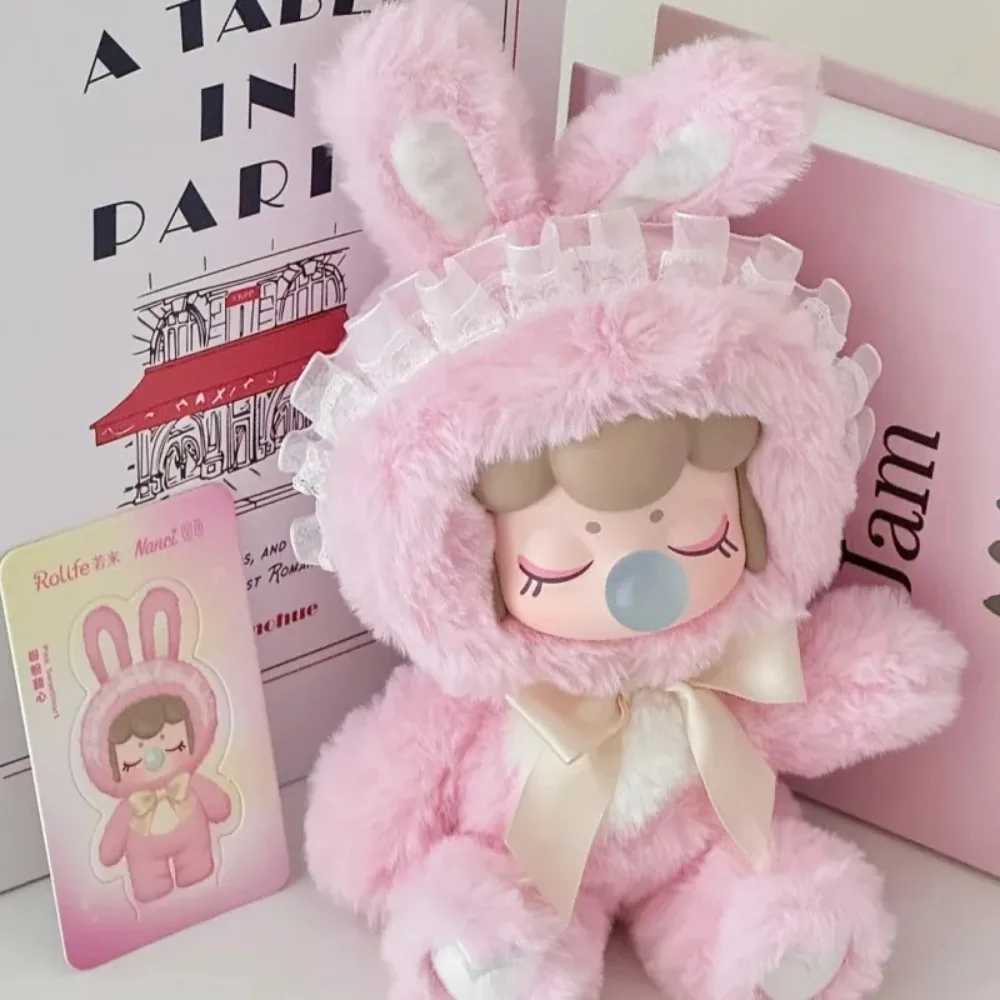 Authentic 2nd Generation Flash Plush Rabbit Blind Box Room Decoration Doll Vinyl Toy Gift For Girlfriend And Best Friends