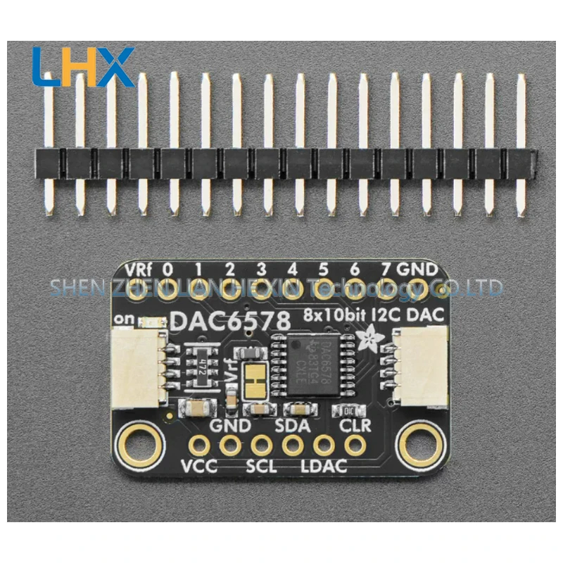 DAC6578 Breakout 8 channel 10 bit I2C DAC module STEMMA QT/Qwiic in stock new