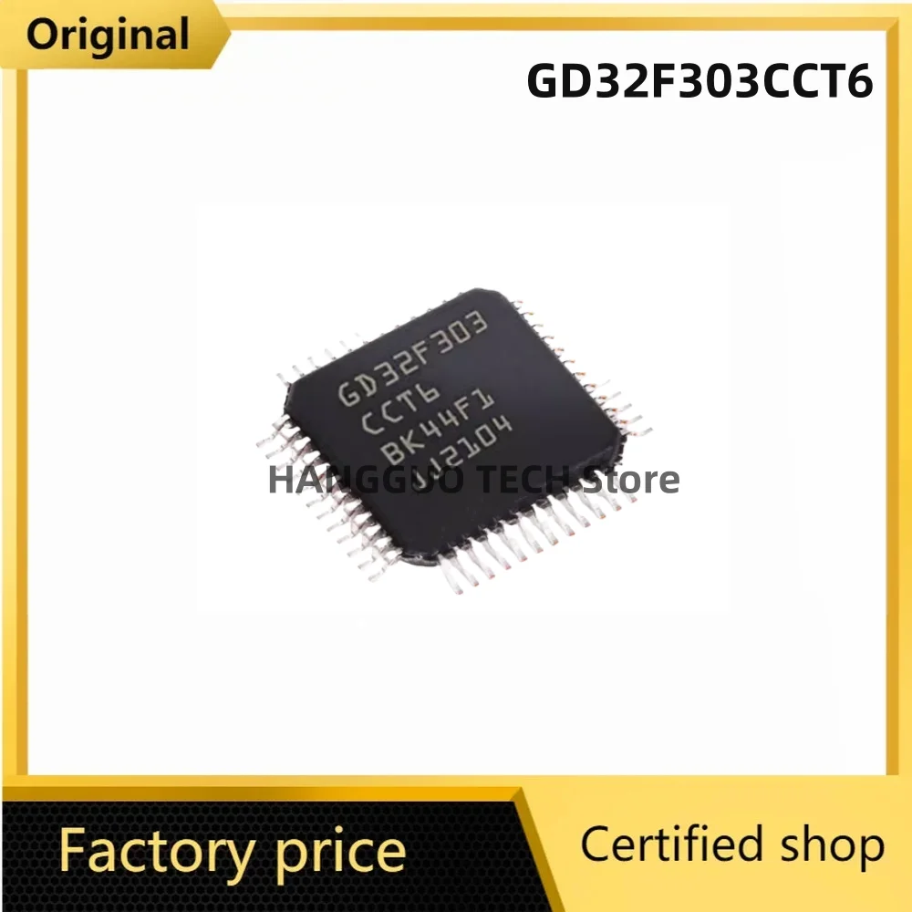 

5Pcs/Lot Original GD32F303CCT6 LQFP-48 32 Bit Microcontroller Chip MCU IC Controller