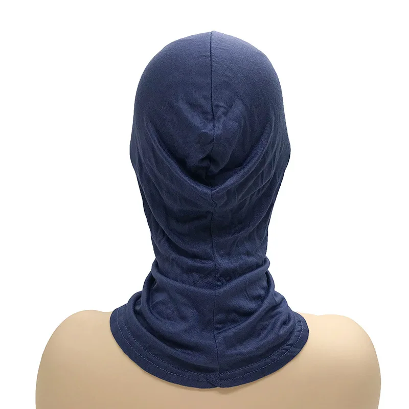 Stretch Turban Under Cap Muslim Ninja Underscarf Hijab Caps Islamic  Solid Color Under Scarf Inner Caps