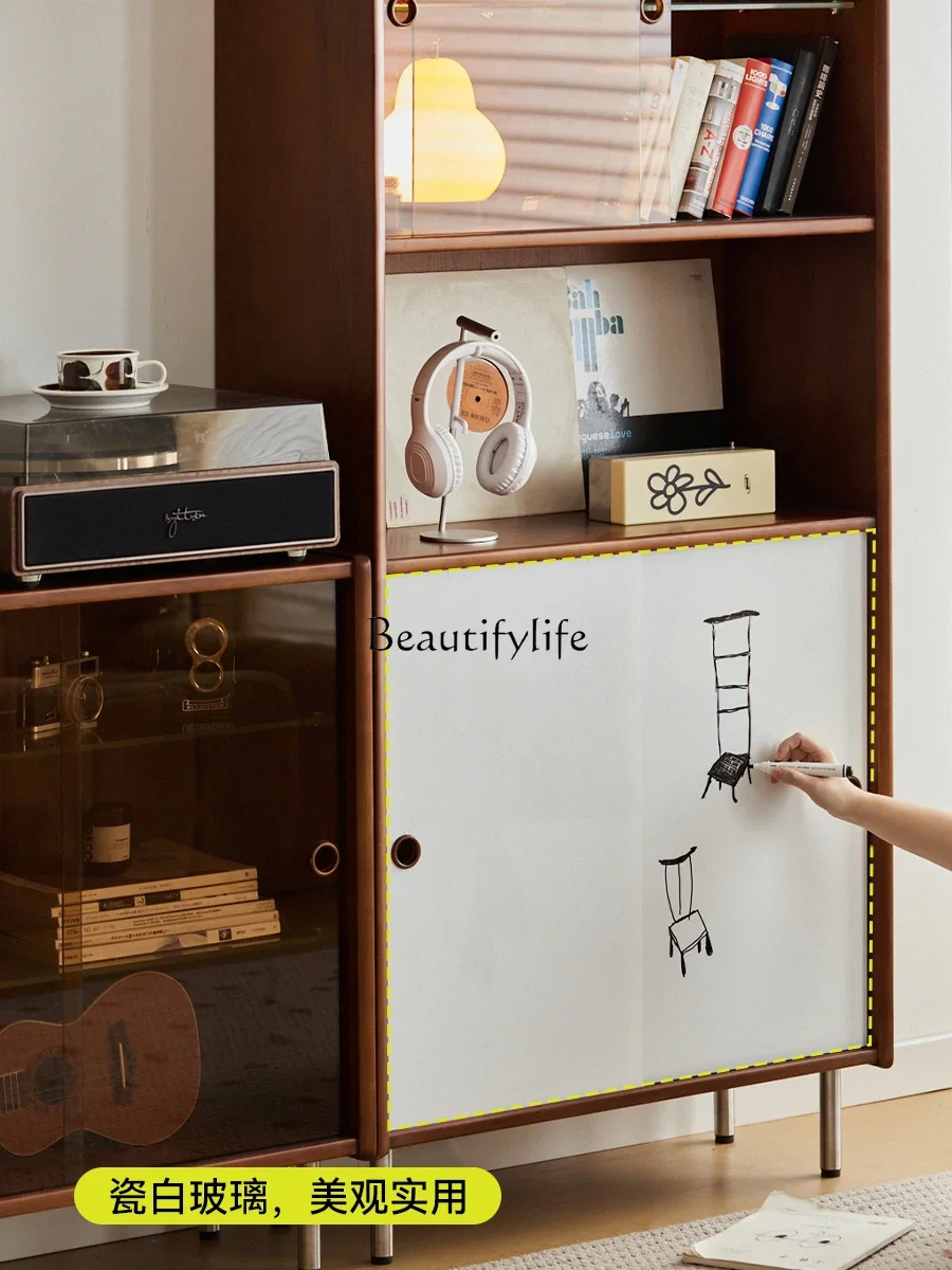 

yj9 Living room small apartment high-end combination cabinet