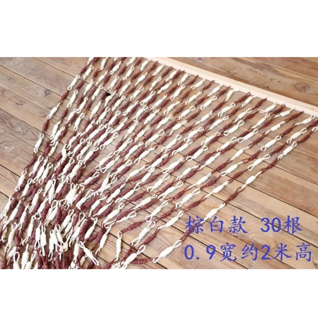 Straw-woven door curtains straw braid partition handmade reed curtain hanging room divider screen partition separador de ambient