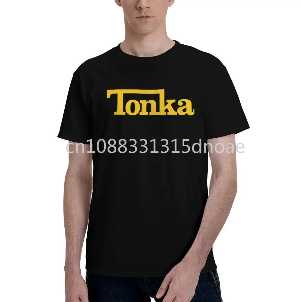 Tonka Fashion T Shirt Printed Cotton Men's T-Shirt Men Tops Funny Short Sleeve Tee