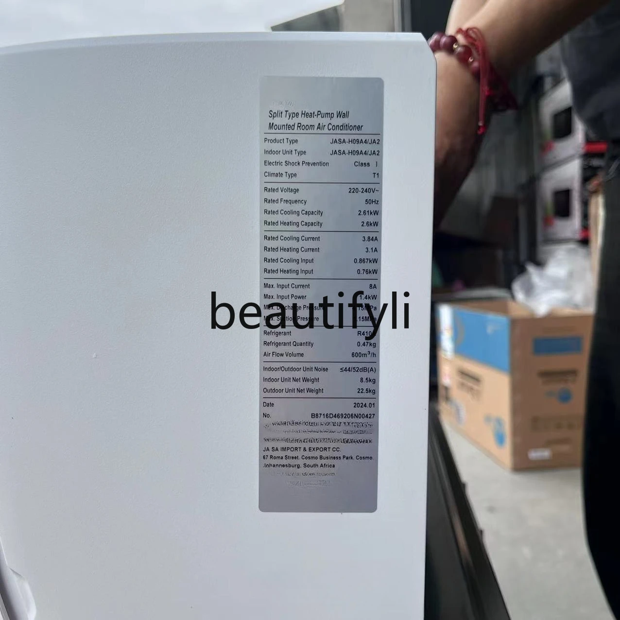 New household air conditioner 1hp1.5hp2hp2h heating and cooling 9000btu12000btu18000btu24000btu