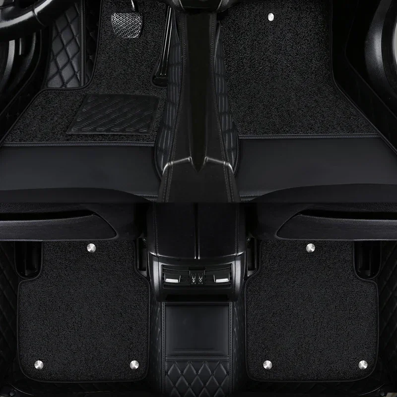 

Custom luxury Car Floor Mats for Mercedes Benz CLS X218 Travel Version CLK C209 CLA C117 C118 V Year Interior Car Accessories