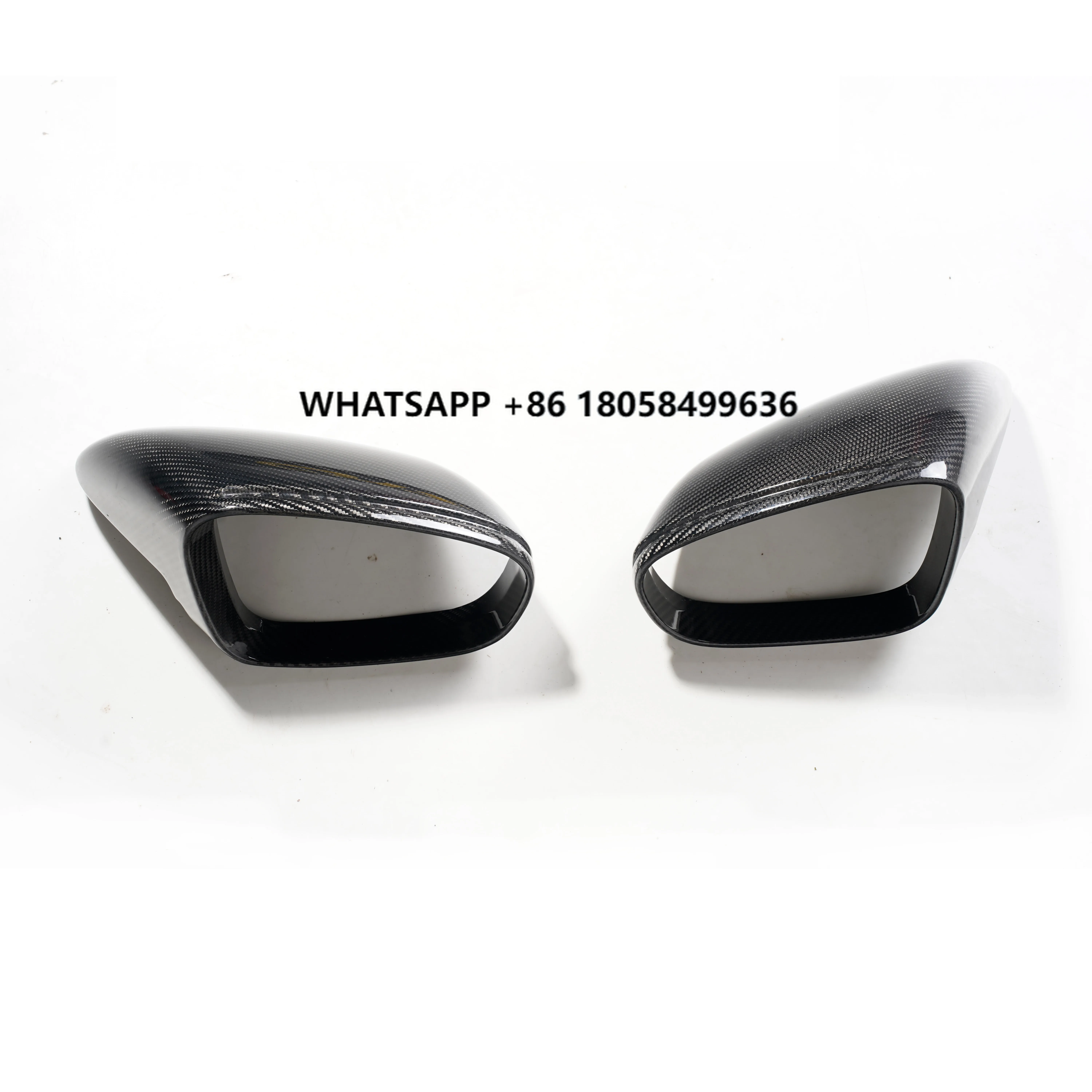 

992 Dry Carbon Fiber Door Mirror Housing for Porsche 911 992 Rearview Mirror Caps for Taycan Dry Carbon Fiber Mirror Cover