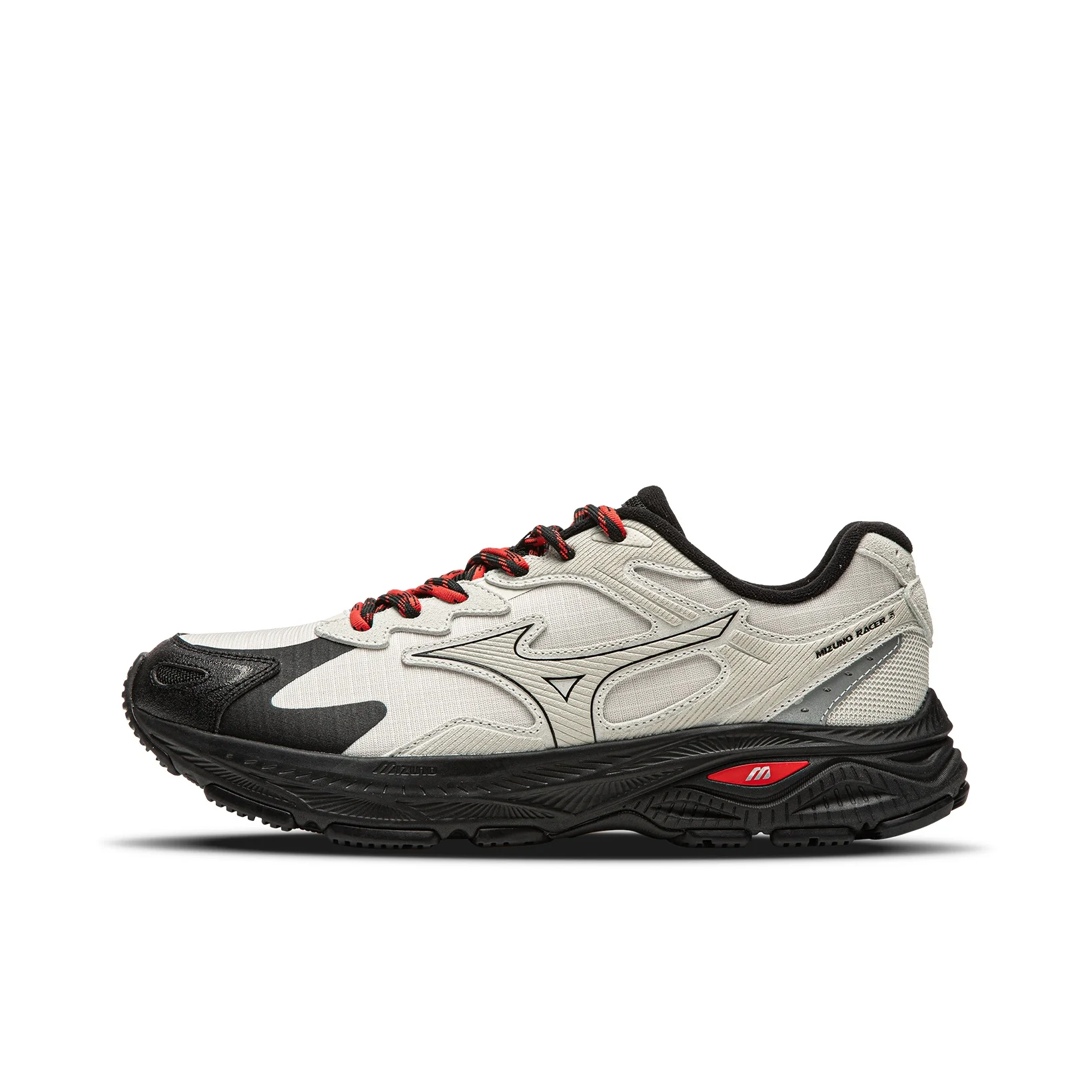 Mizuno Racer S Low top Lightweight EVA Midsole Casual Long Distance Running City Commuting Running Shoes Unisex D1GH263503