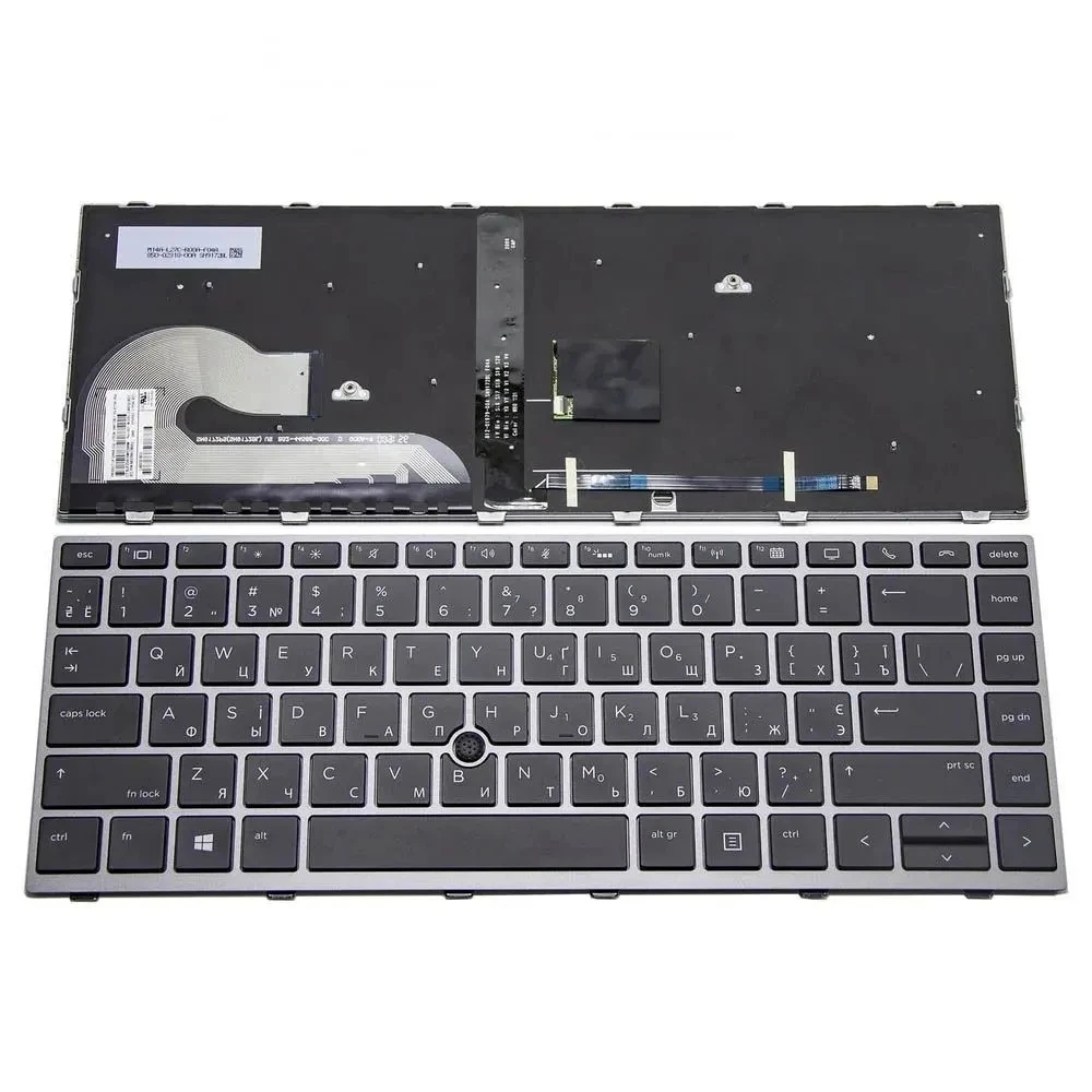 For HP EliteBook 846 G5 840 G6 745 G5 745 G6 ZBook 14u G5 14U G6 L11307-001 Russian RU Laptop with Backlit Pointer keyboard