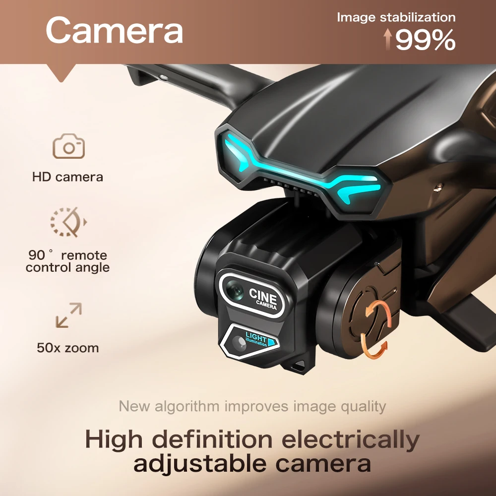 Gt6 Professionele Drone 6-As 4K Hd Wifi Dron Vlucht Batterij Quadcopter Luchtfotografie Obstakel vermijden Vliegtuigen Speelgoed