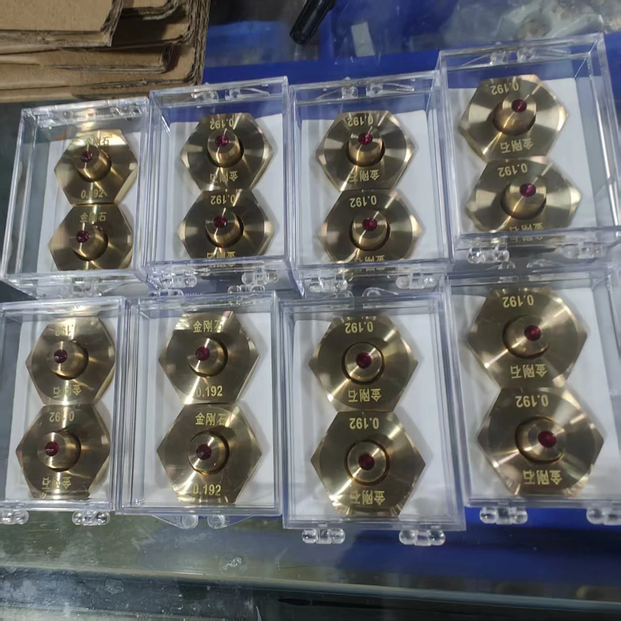 Ø0.192/0.195/0.215mm EDM Parts Molybdenum Diamond Wire Guide (Ruby+Diamond type) used for RUIJUN Medium Speed Wire Cut Machine