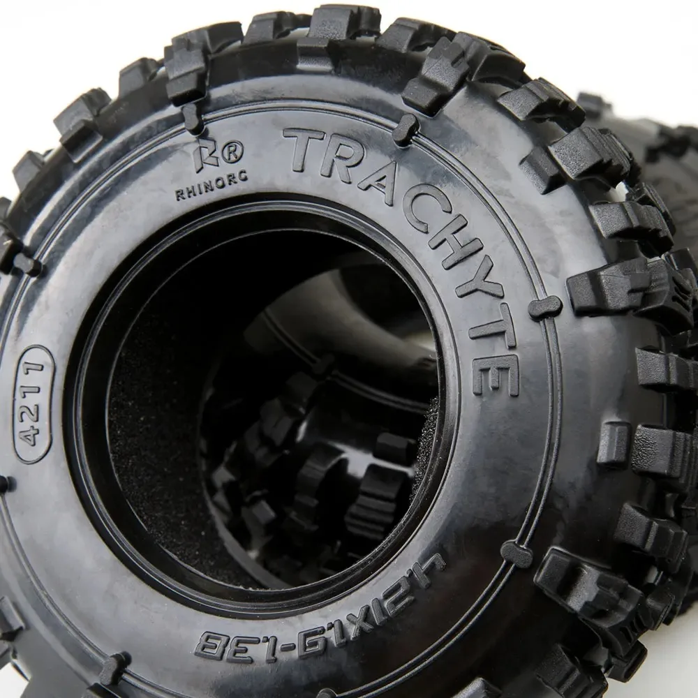 RHINORC 4Pcs 1.9 inch Competition Tires Super Sticky For Mini Class Axial 1/18 UTB18 CAPRA