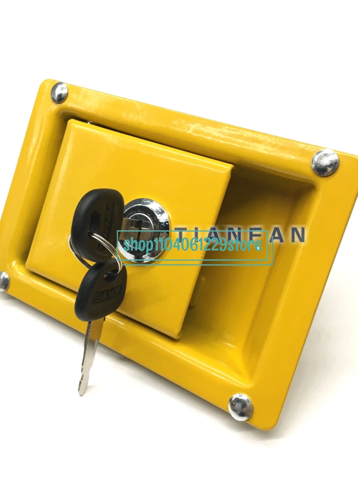 For Sany 75 135 215 235 365-7-8 -9 Toolbox Side Door Lock Side Door Side Cover Lock  Excavator Parts