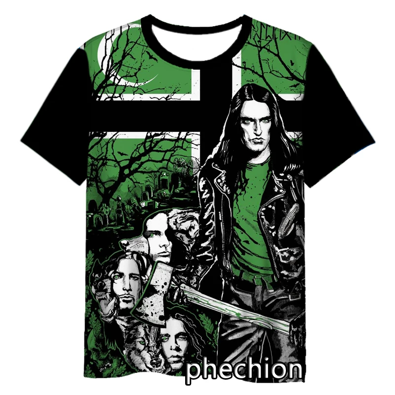 phechion New Fashion Men/Women Type O Negative 3D Print Short Sleeve T-Shirt Casual Hip Hop Summer T Shirt Tops S263