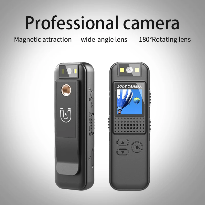 Police law enforcement recorder 1080P high-definition camera portable mini outdoor camera sports DV small surveillance camera