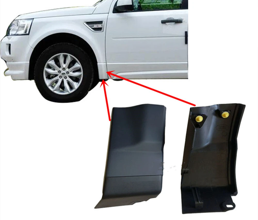 

Front Fender Molding Trim Lower Wheel Cover Spoiler Plate Guard For Land Rover LR2 2008-2012
