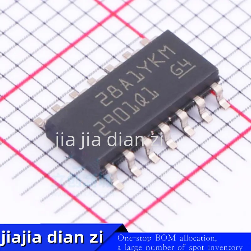 10pcs/lot 2901Q1 LM2901QDRQ1 SOP-14 ic chips in stock