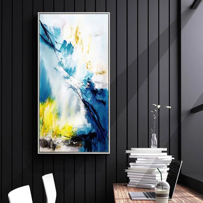 

100% Hand Painted Oil Painting Large Abstract Paintings On Canvas Wall Art Pictures For Hallway Living Room Home Decor No Frame