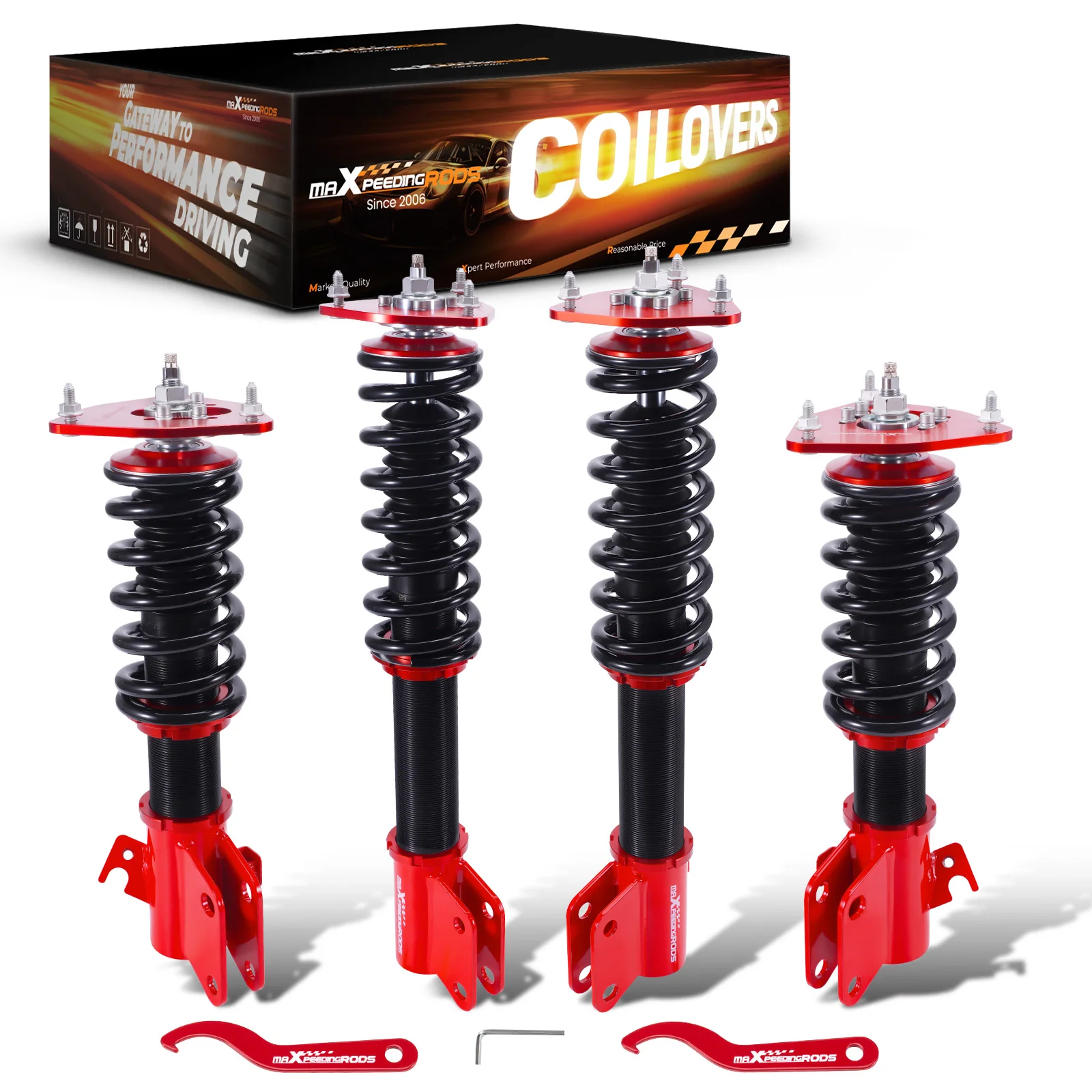 

Coilover Suspension Kit For Subaru Impreza WRX STI GDB GDA GD9 GGA 2002-2007