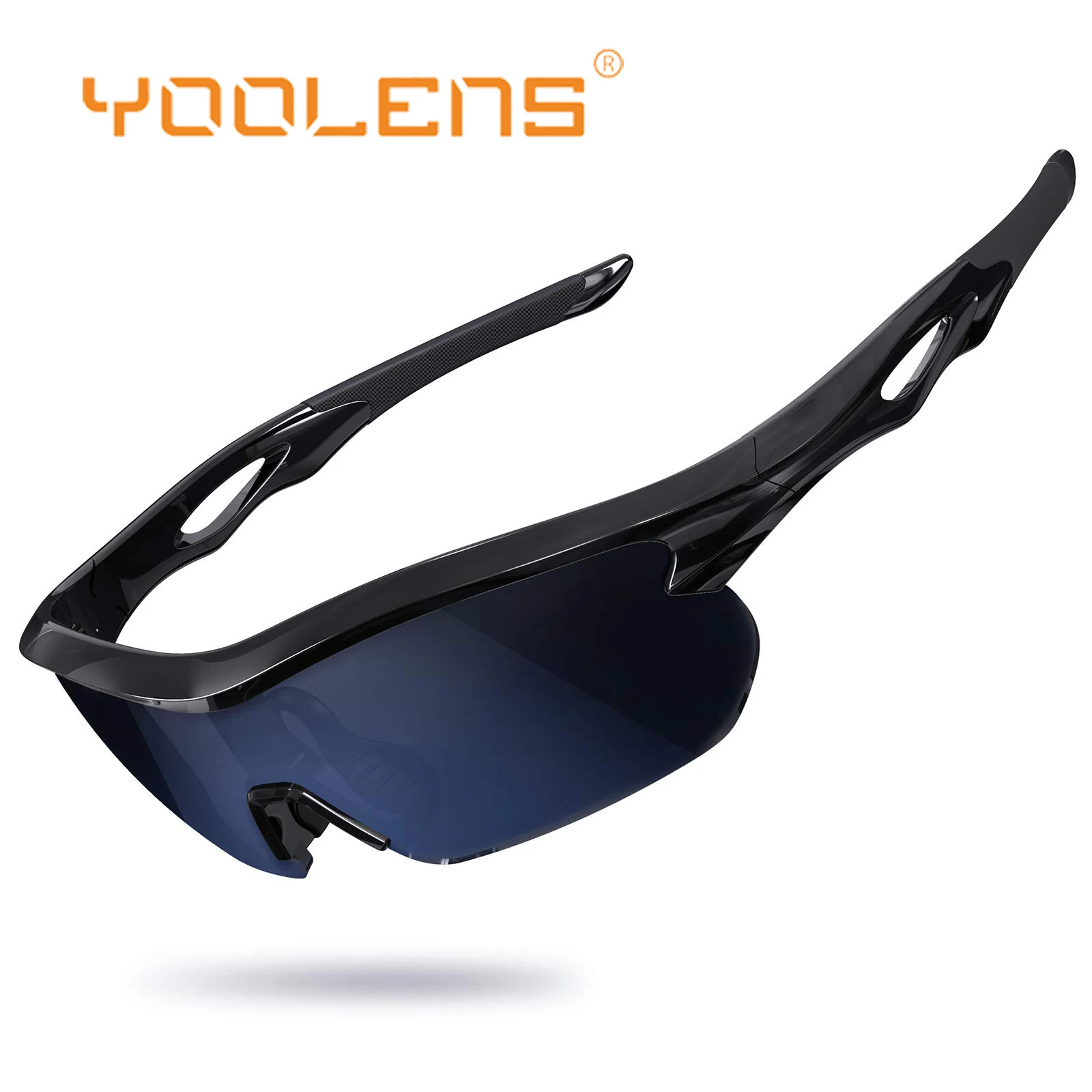 YOOLENS-Fishing Sunglasses for Men and Women, Sports Glasses, Road Cycling, Baseball, Golf, UV400 Protection, Unbreakable Frame