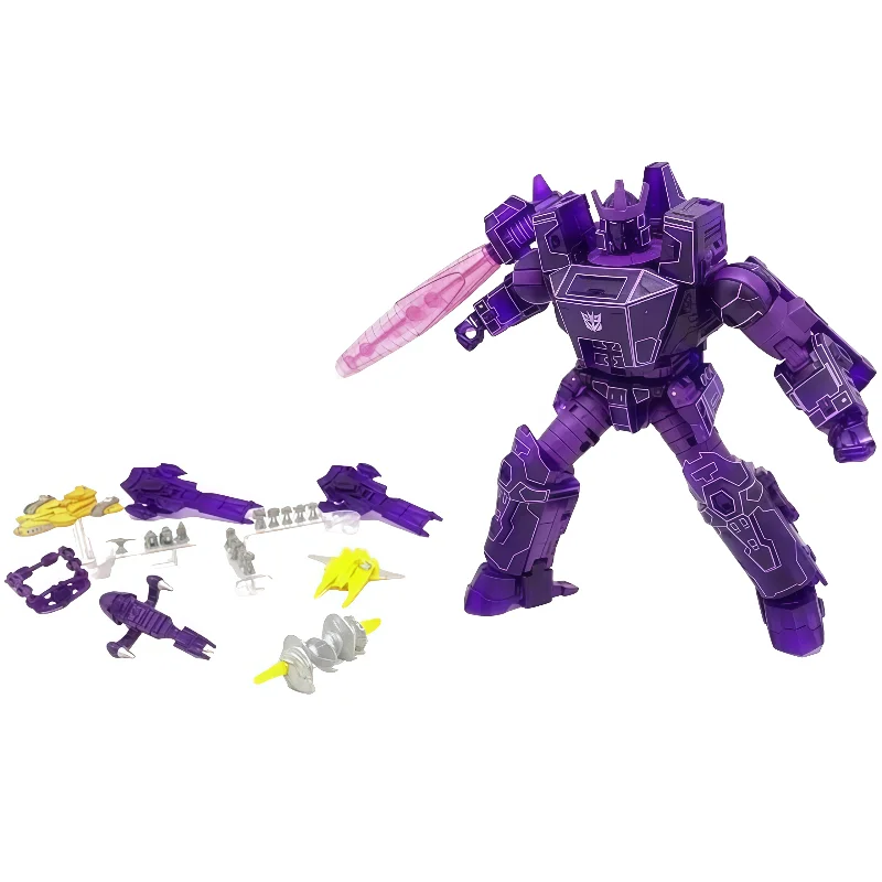 Op voorraad Hasbro Transformers Movie Toys Generation Selection Series Galvatron Vervorming Robot Action Figure Model Verzamel speelgoed