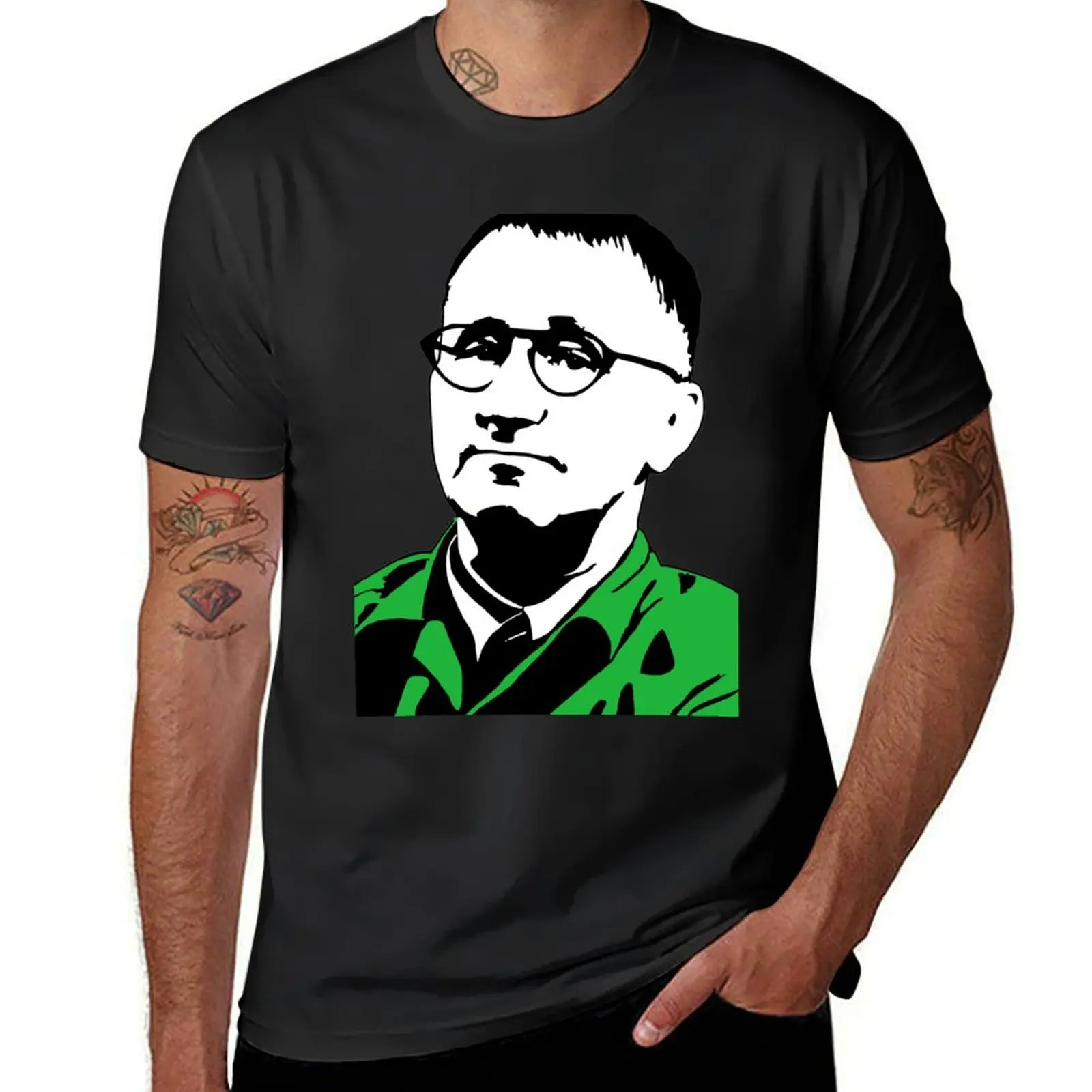 Bertolt Brecht T-Shirt customizeds animal prinfor boys men t shirts